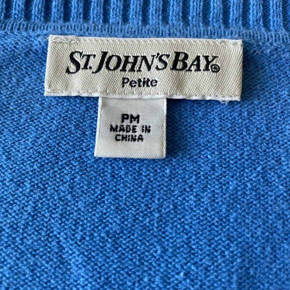 St. John’s Bay Argyle Sweater - Picture 2 of 6